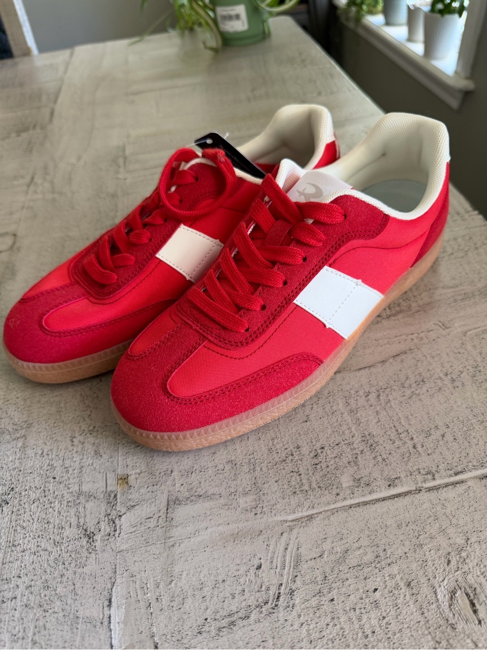 NWT Red Tennis Shoes Size 9 Women